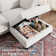 Oversized Sectional Sofa 4 Seater  Sleeper  Deep Seat Modular Sectional Sofa Couches Armrest Backrest With Storage Ottoman Chenille