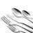 Ebern Designs Stainless Steel Flatware Set - Service for 6