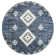 Hassan Geometric Blue Area Rug