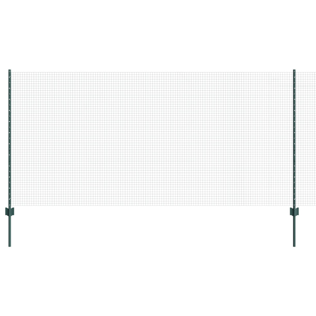 120cm H x 2500cm W Powder-Coated Steel Border Fencing
