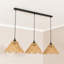 3 - Light Matte Black Pendant-26162306