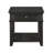 End Table With Drawer Shelf Charging Ports