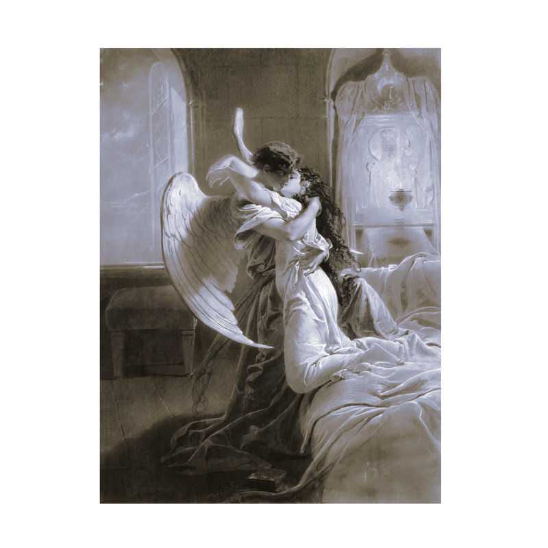 Art rétro sur toile, "Lavoie vintage" 1864, H 14 po x l 19 po