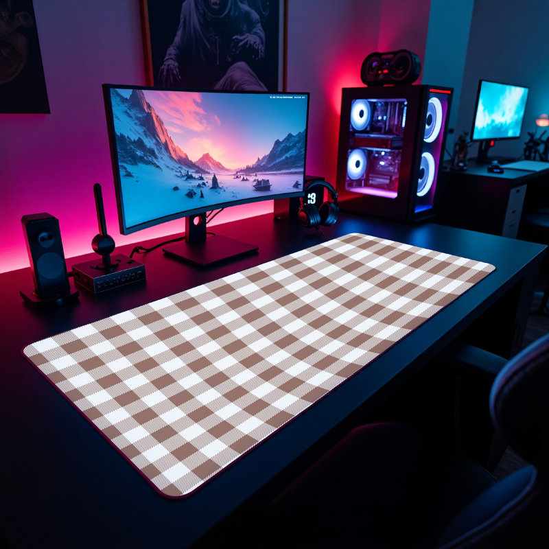 Polyester Desk Pad, 23.6x13.8