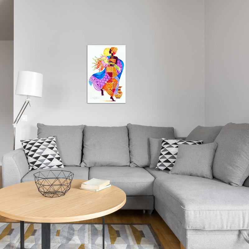« Joy » par Keith Mallett, impression sur toile, H 26 po x l 18 po x P 1,5 po