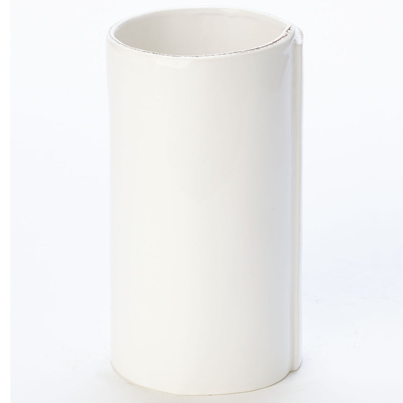 Grand vase blanc Lastra