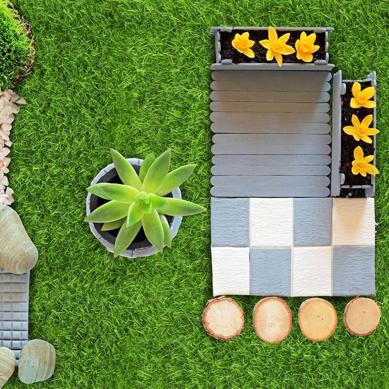 Tapis artificiel 12 pièces 12 x 12 pouces