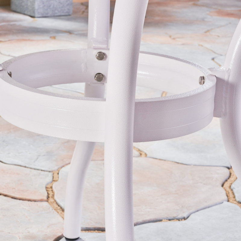TABLE RONDE PHOENIX 48 po, White