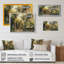Green Palm Tree Paradise IV, reproduction d'art sur toile-88544088-88544091