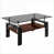 Plateau gris/ base noire