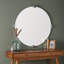 Aubrey Round Beveled Mirror-580705181