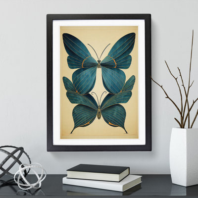 Angelic Butterflies - Single Picture Frame Print