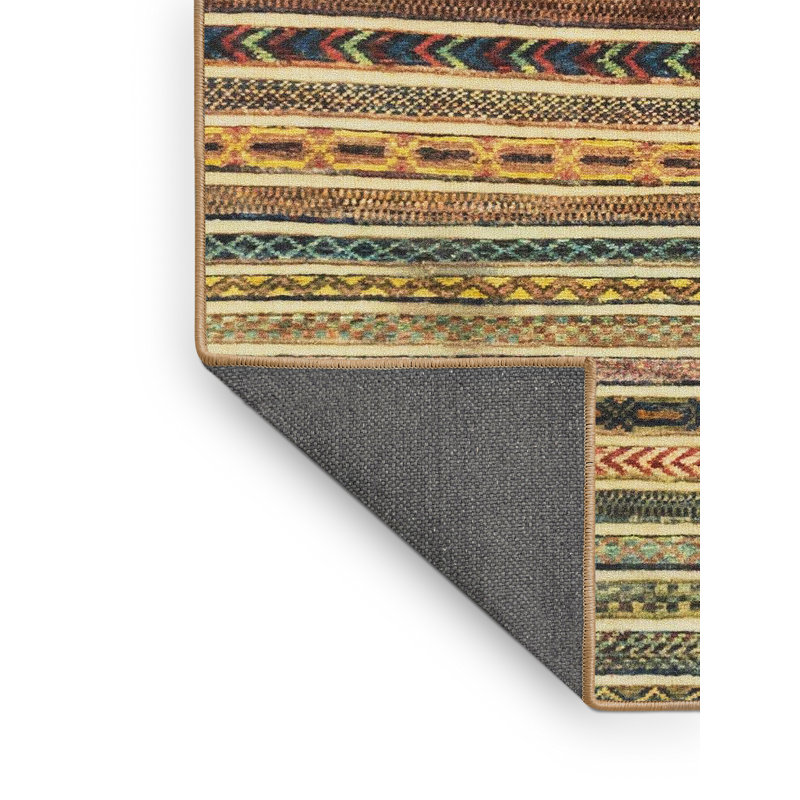 Abstract Indoor Rug, Runner 2' x 5'