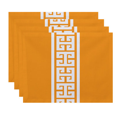 Hancock Key Stripe 4 Piece Placemat Set