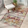 Ector Washable Geometric Indoor Rug