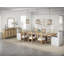 Pula Extendable Solid Wood Base Dining Table