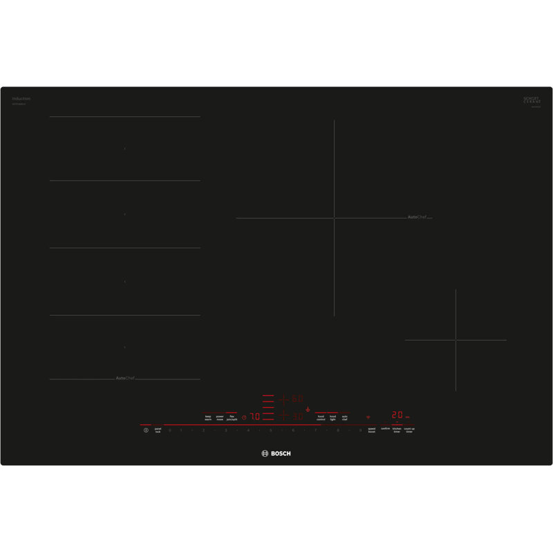Benchmark® 30" Induction Cooktop, Black