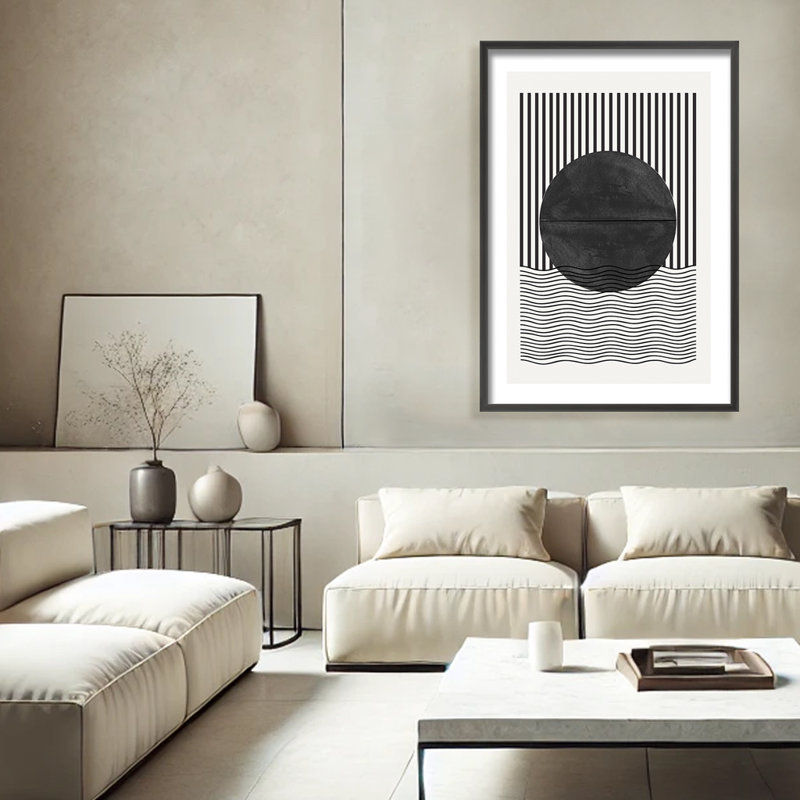 Abstract Bab No10. by  - Picture Frame Painting on Paper, 24" H x 16" W