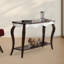 Table de salon Juncture, noyer et blanc