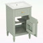Meuble-lavabo charmant pour petite salle de bain-384032825
