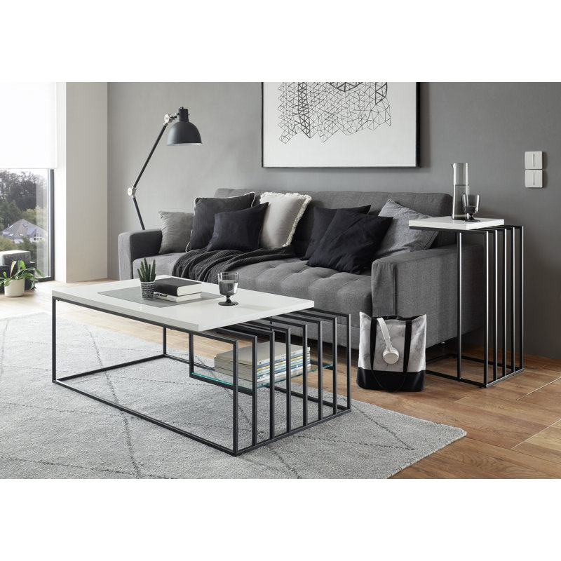 Frame Coffee Table, White