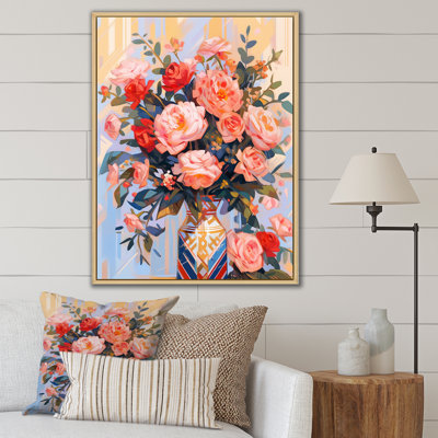 «Peony Blossoms Of Tranquility I», reproduction sur toile