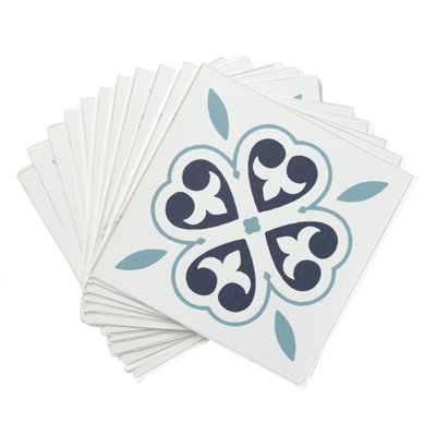 Tristyn 30.48cm x 30.48cm Self-adhesive Vinyl Floor Tile