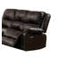 Canapé inclinable en cuir synthétique Zuriel-1113954372