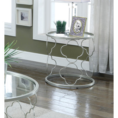 Table de bout à plateau contemporain