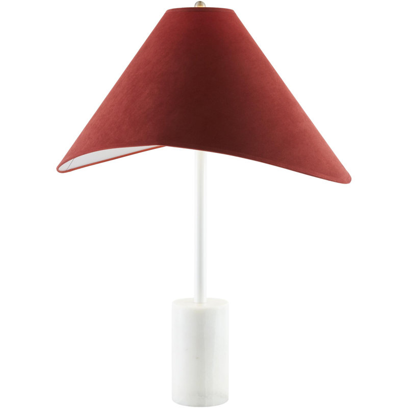 Alsop Table Lamp, Red