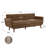 Cattaleya 78" Mid Century Modern Linen Upholstered Square Arms Sofa-1702384476