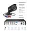 Système de caméra de sécurité 8CH DVR, 4 balles d'extérieur, détection de véhicule humain, disque dur de 1 To