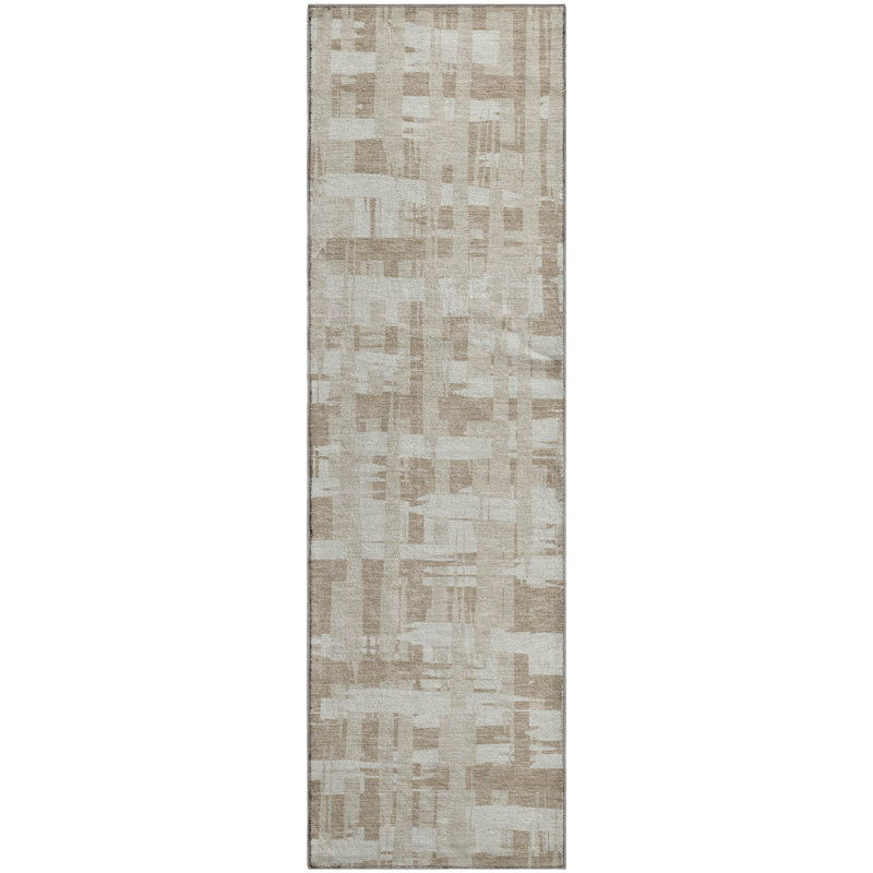Premium Machine Washable Chelston AMF1849 Stripes Rug, Runner 2'3" x 7'6"