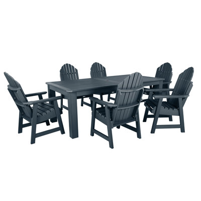 Macias 6 - Person Patio Dining Set with Rectangular Table