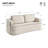Double Seating Layout, Saving Space While Comfortably Accommodating 2 People, Suitable For Studio Apartments