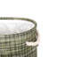 Ensemble de 6 paniers de rangement en tissu rond-25599791