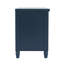 Table de chevet avec rangement Westport Modern Farmhouse USB-C - bleu marine-128817090