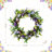 24"D Spring Lavender & Bird Nest Wreath
