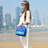 Insulated Lunch Bag Picnic Cooler Bag Blue Dinosaur