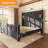 Upholstered Wingback Platform Bed-1699203784