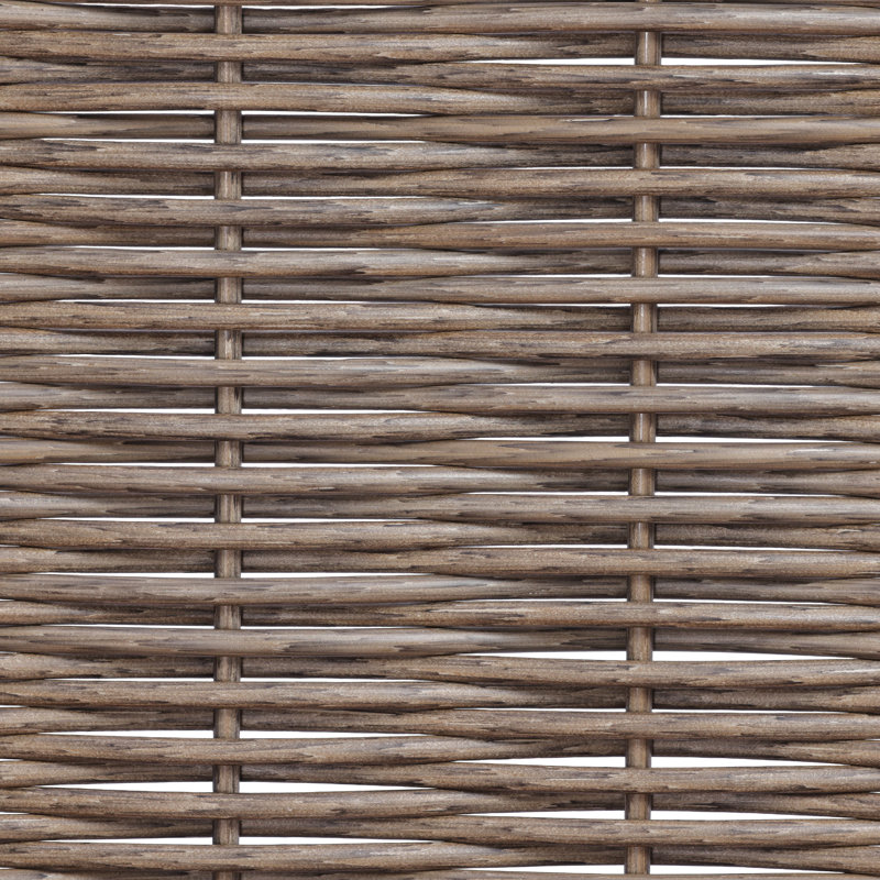 Balancelle avec cordes suspendues, Teck