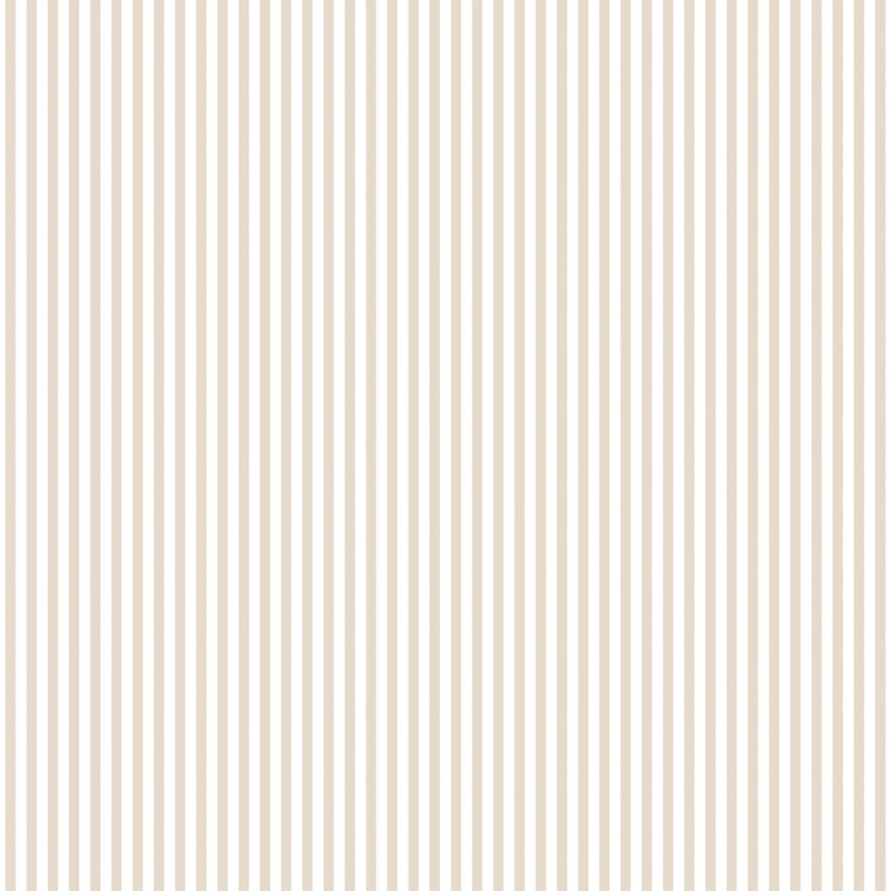 Brent 10cm x 53cm Matte Wallpaper Roll, Mushroom/White