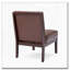 Chaise d'appoint avec surpiqûres gaufrées