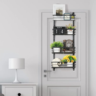Lutece Over-the-Door Stainless Steel Shower Caddy