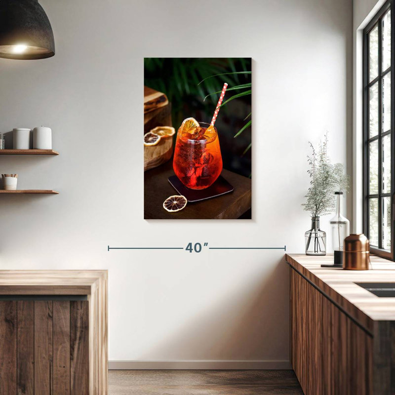 Yarlin Aperol Spritz, 36" H x 24" W