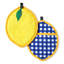 Kate Spade New York 7"x9" Lemon Party And Spring Gingham Pot Holder