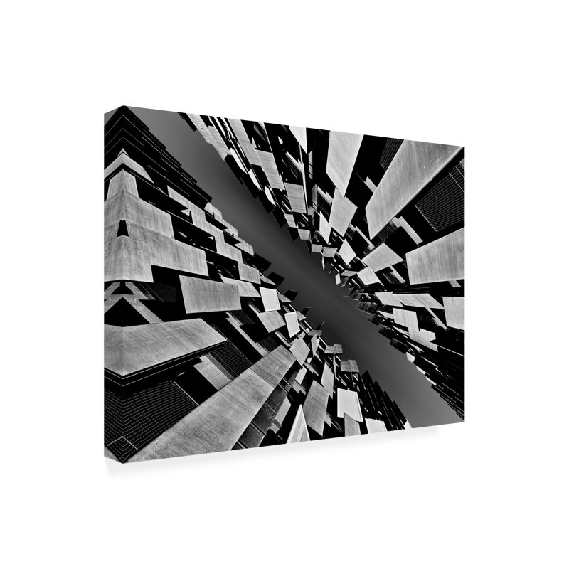 Art mural sur toile tendue - Koji Tajima «Slash» pour décoration de salon, de chambre à coucher ou de bureau - 14 x 19