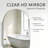 20 x 30 Inches Oval Bathroom Medicine Cabinet with Frameless Mirror, Surface or Recessed Mount Bathroom Cabinets-1926959857