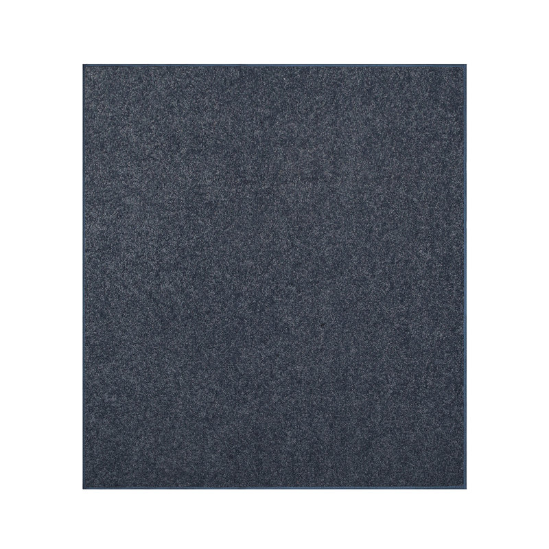 Modern Plush Pet and Kids Friendly Solid Color Petrol Blue Area Rugs, Stain & Fade Resistance, Perfect for Living Room, Dining Room, Bedroom, Playroom and Kidsroom, Event, Wedding, Amberlynne Binded Rug