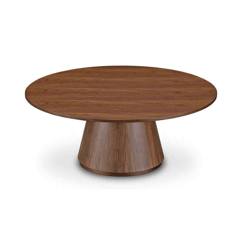 Coffee Table, Walnut, Green